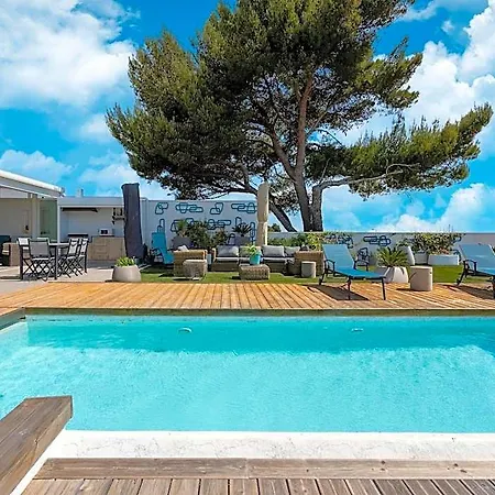 With Private Pool And Lagoon Views